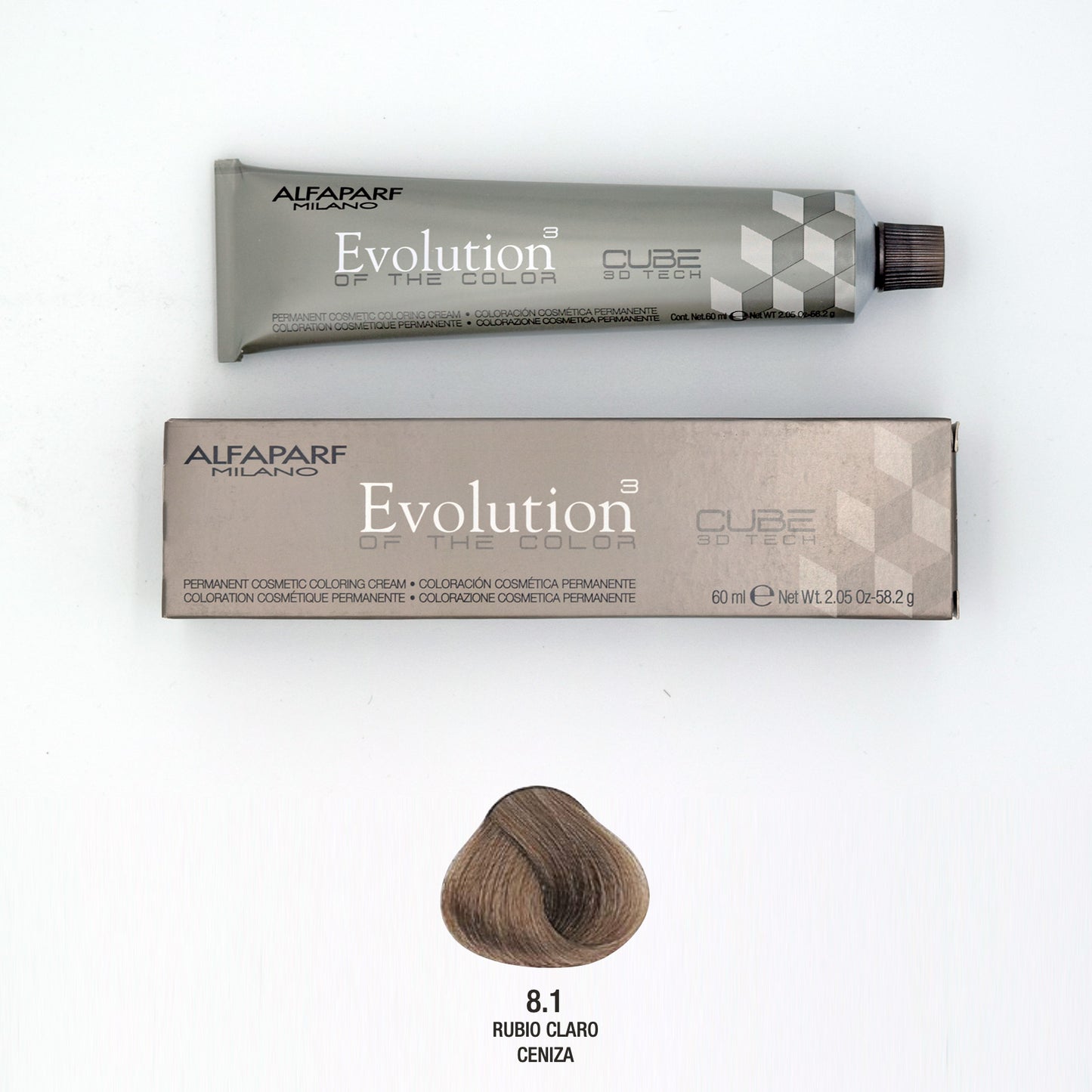Tinte - Evolution of Color 8.1 - Alfaparf