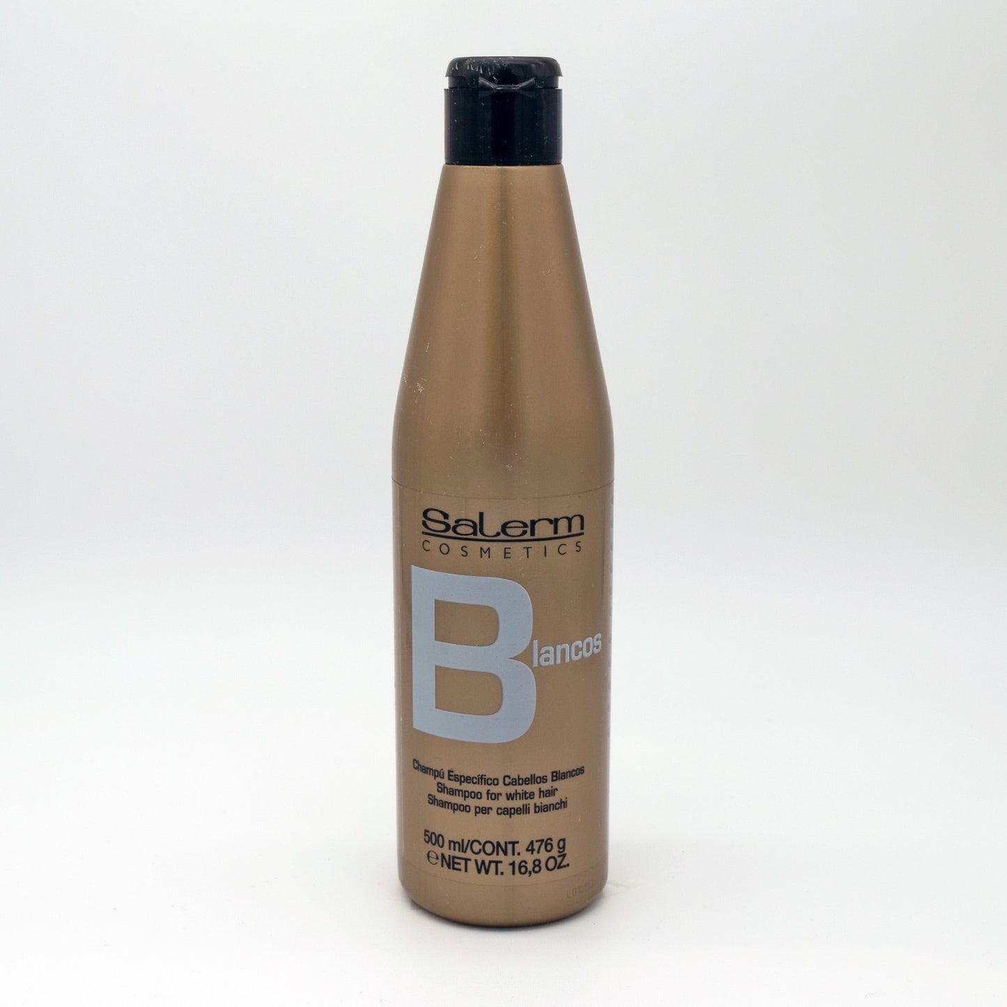 Shampoo para Cabello Blanco 500ml - Salerm