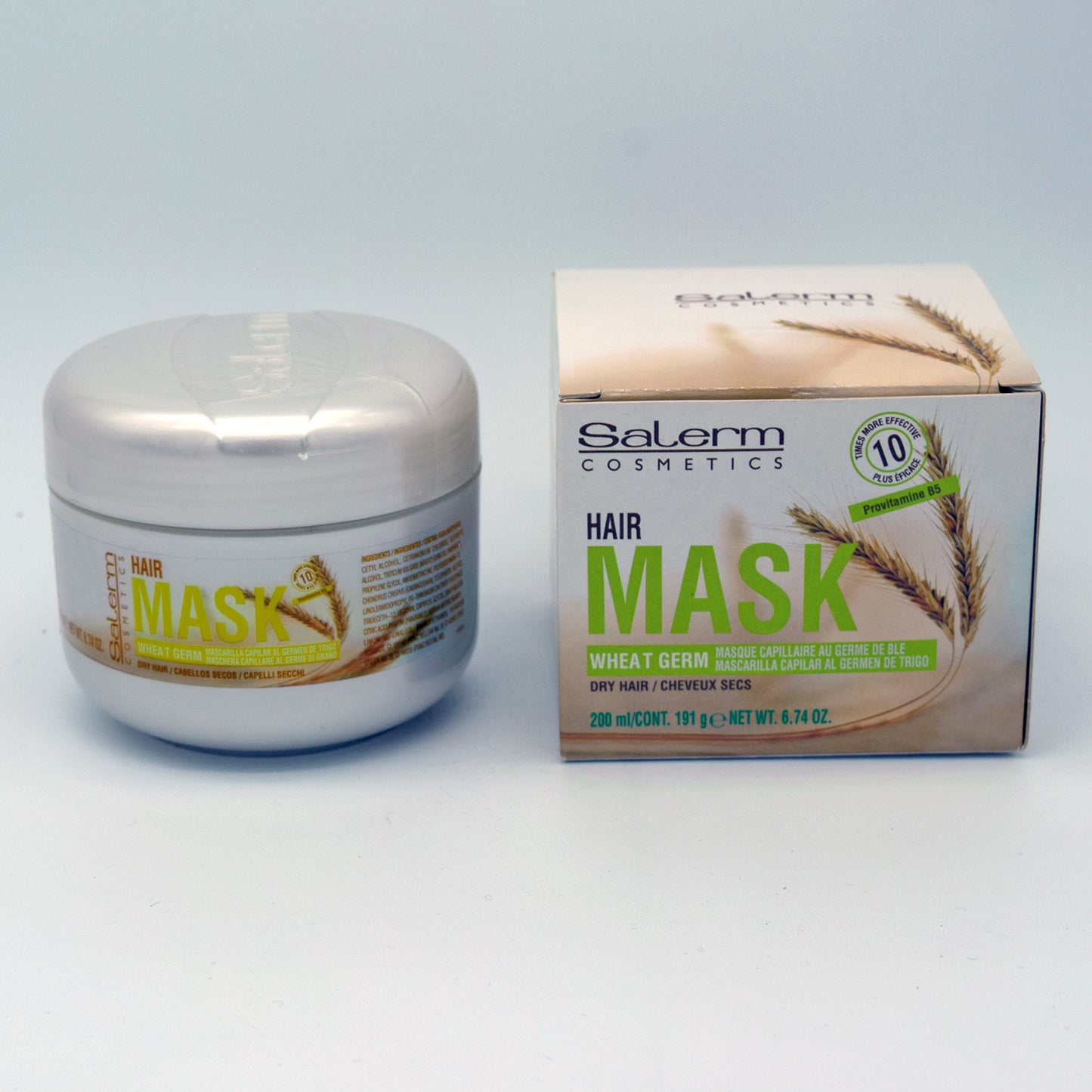 Mascarilla para cabello con germen de trigo 200ml - Salerm