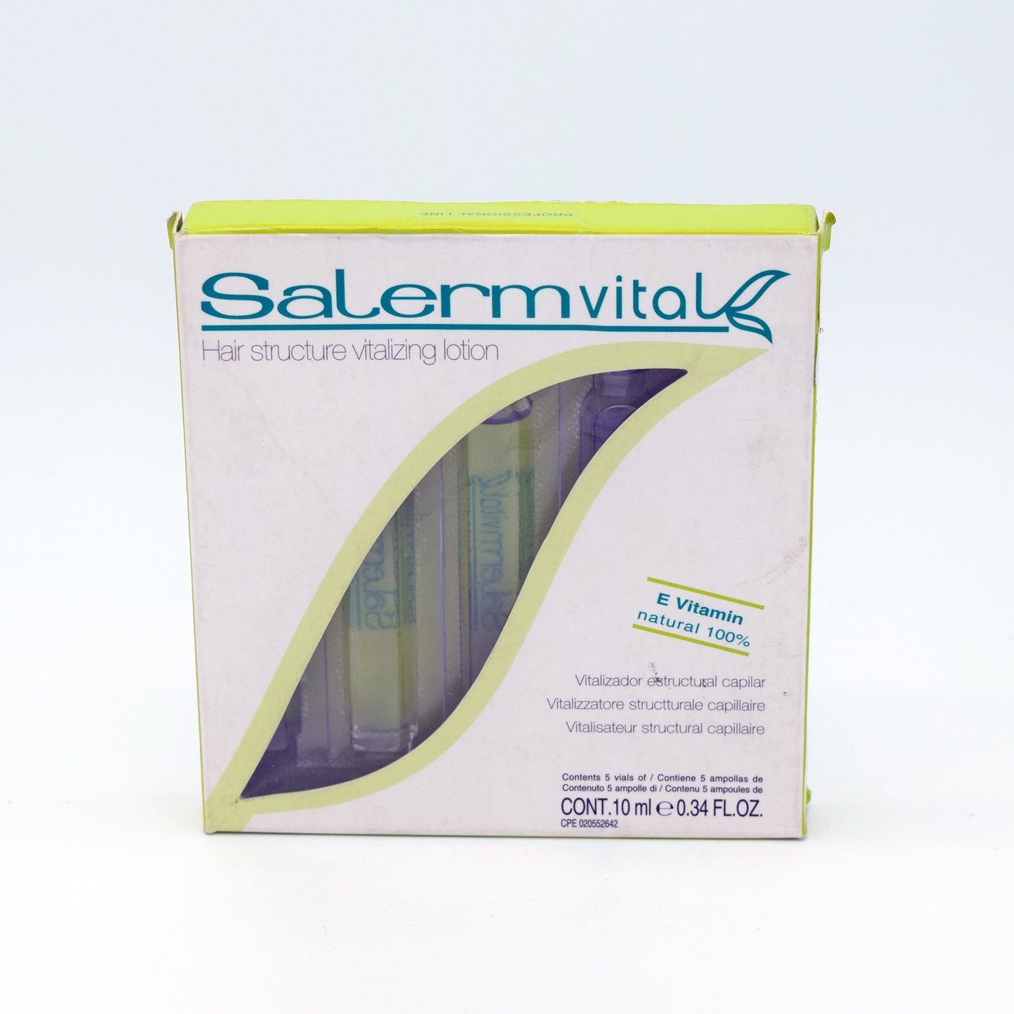 Vitalizador estructural capilar 5 Amp. - Salerm