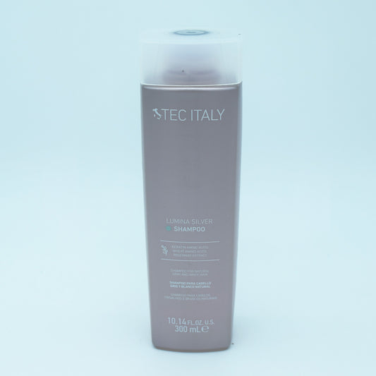 Shampoo para cabello gris y blanco natural 300ml - Tec Italy