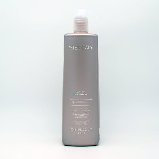 Shampoo matizador para cabello rubio o blanco 1L - Tec Italy