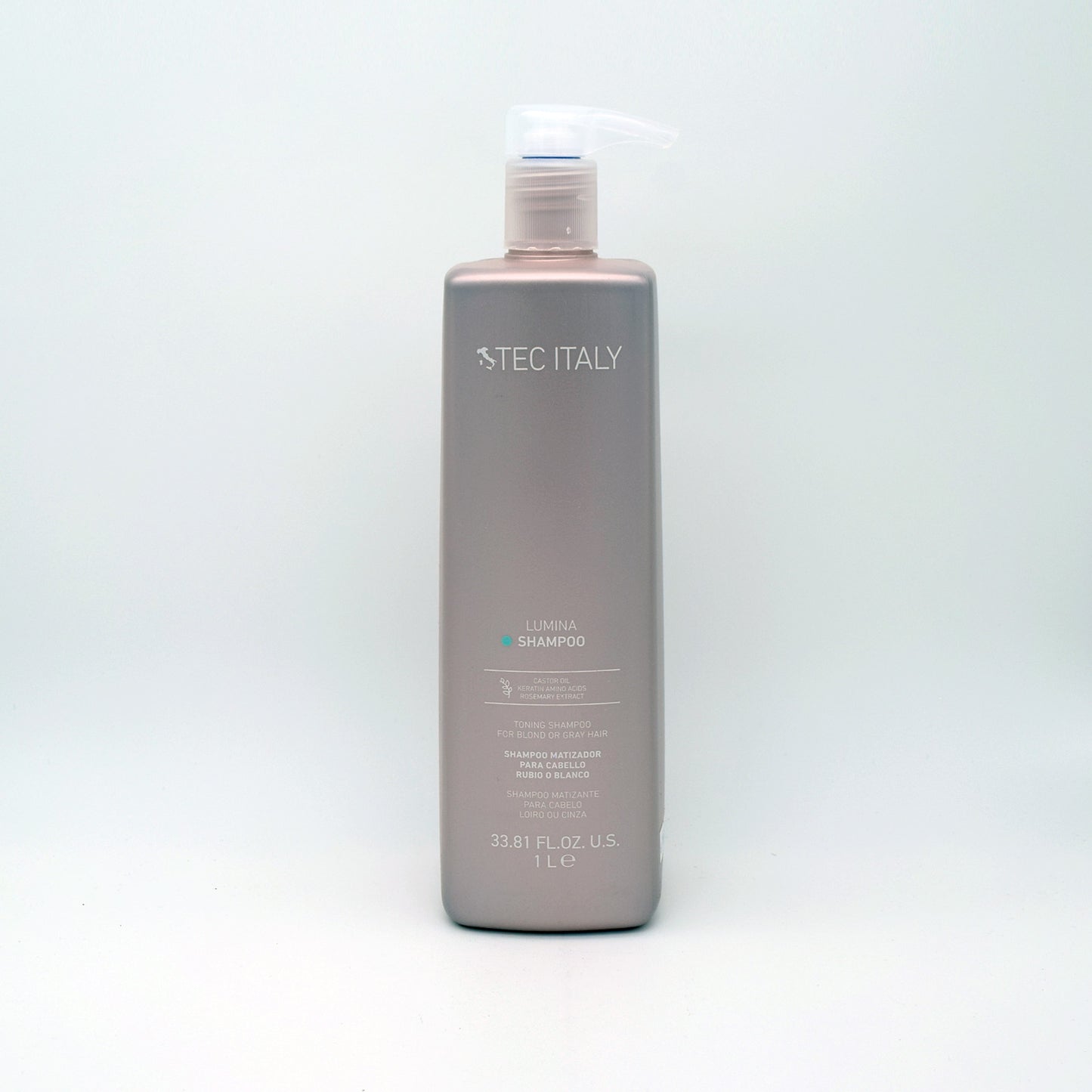 Shampoo para cabello gris y blanco natural 1L - Tec italy