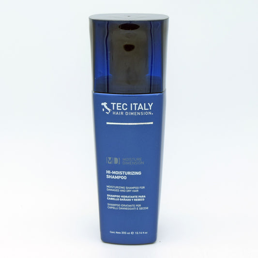 Shampoo hidratante para el cabello dañado y reseco 300ml - Tec Italy