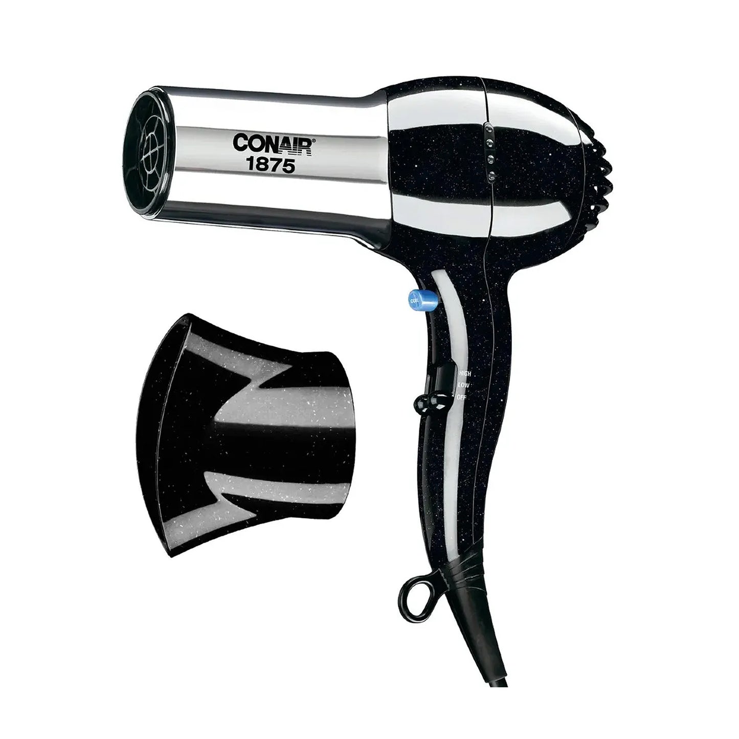 Secadora Iónica turbo 1875 watts cromada - CONAIR